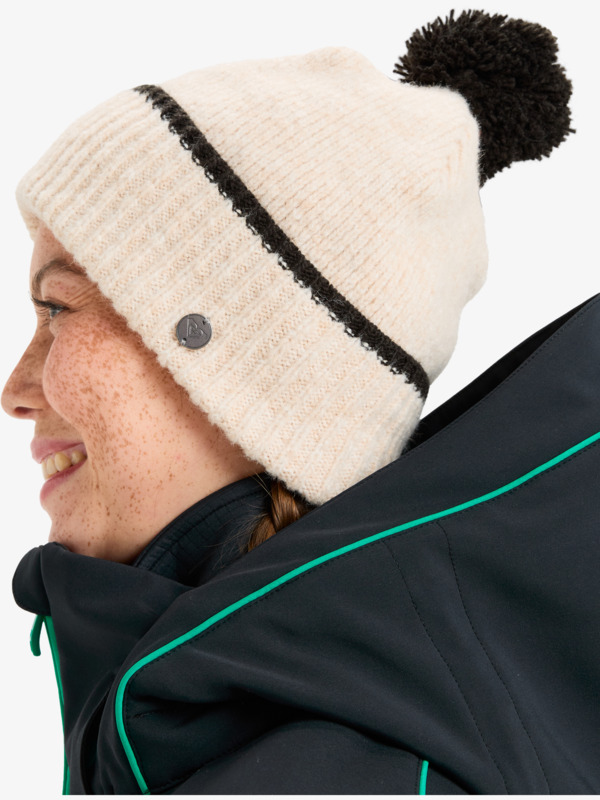 1 Peak Chic - Gorro para mujer Blanco ERJHA04408 Roxy