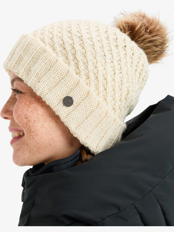 0 Blizzard - Gorro para mujer Blanco ERJHA04415 Roxy
