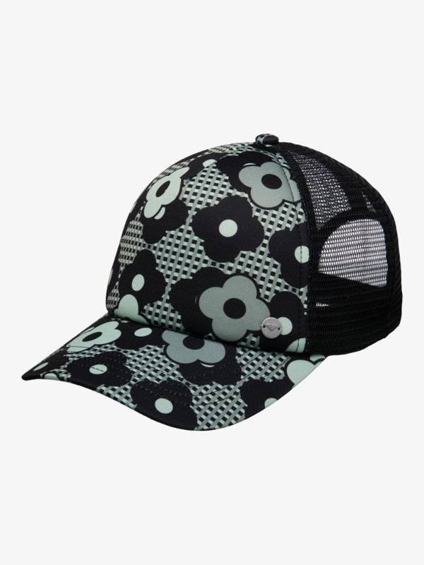 2 Beautiful Morning - Boné Trucker para mulher Preto ERJHA04434 Roxy
