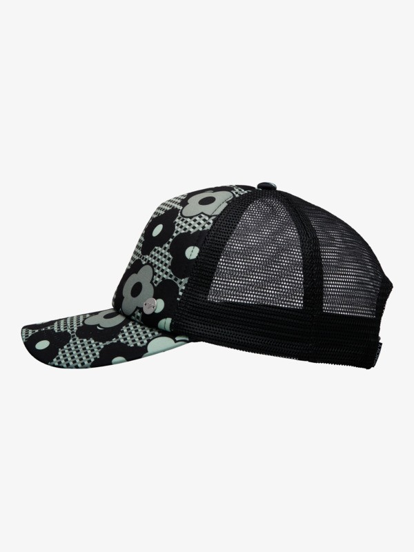 3 Beautiful Morning - Boné Trucker para mulher Preto ERJHA04434 Roxy