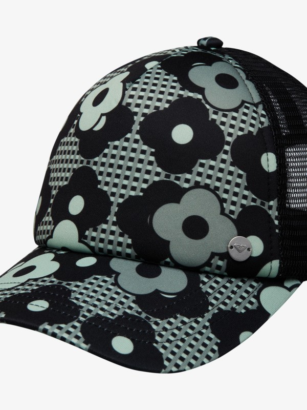 4 Beautiful Morning - Boné Trucker para mulher Preto ERJHA04434 Roxy