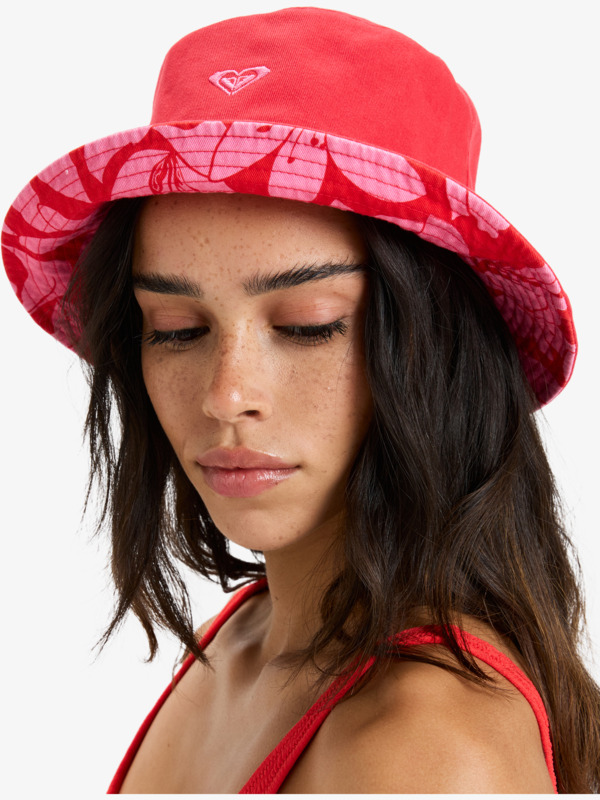 4 Jasmine Paradise - Bob réversible pour Femme Rouge ERJHA04438 Roxy