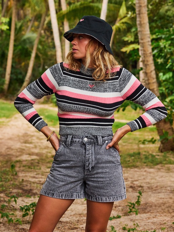 1 Jasmine Paradise - Bob pour Femme Noir ERJHA04461 Roxy