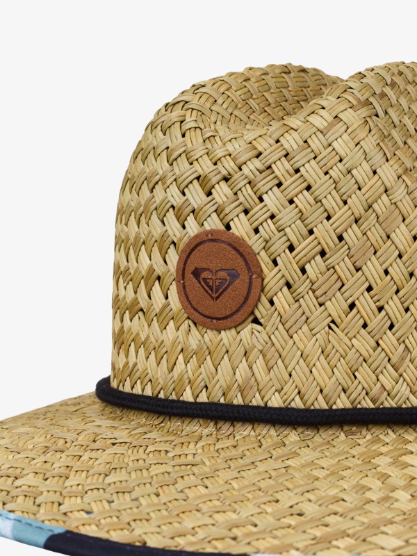 4 Pina To My Colada Printed - Sombrero protector para mujer Negro ERJHA04465 Roxy