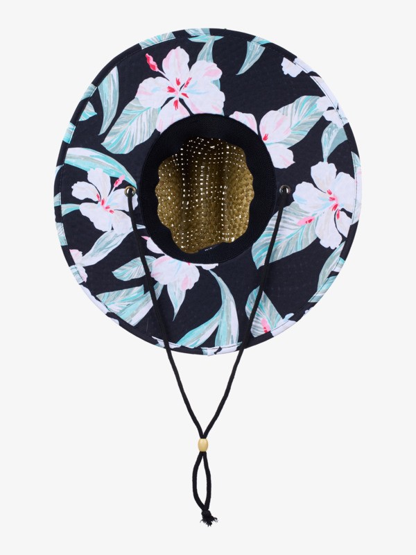 5 Pina To My Colada Printed - Sombrero protector para mujer Negro ERJHA04465 Roxy