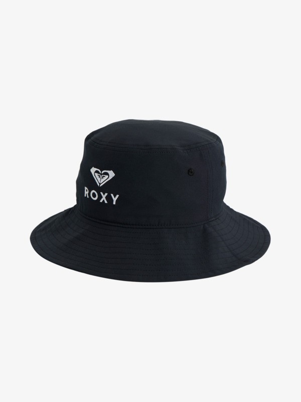 1 Roxy Sun Addiction - Bucket Hoed voor Dames Black ERJHA04480 Roxy