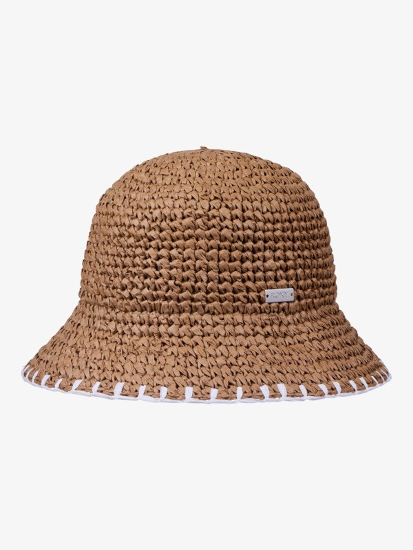 3 Spotless Sunnies - Sun Bucket Hat for Women Brown ERJHA04486 Roxy