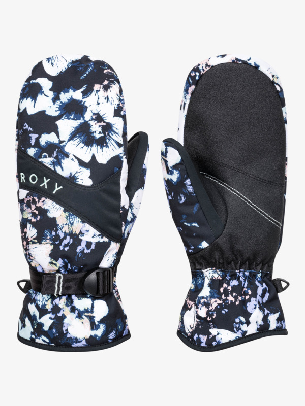 3 ROXY Jetty - Manoplas para Snowboard/Esquí para Mujer Negro ERJHN03211 Roxy