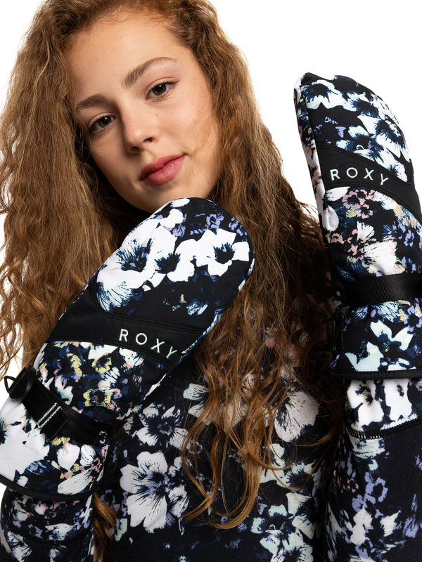 0 ROXY Jetty - Manoplas para Snowboard/Esquí para Mujer Negro ERJHN03211 Roxy