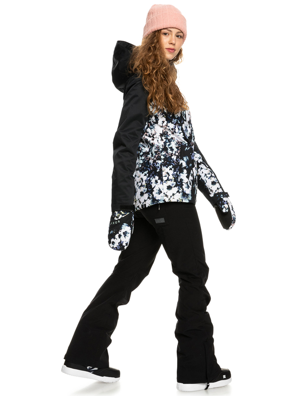 2 ROXY Jetty - Manoplas para Snowboard/Esquí para Mujer Negro ERJHN03211 Roxy