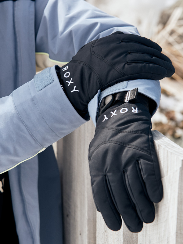 0 ROXY Jetty - Snowboard/Ski Gloves for Women Black ERJHN03221 Roxy