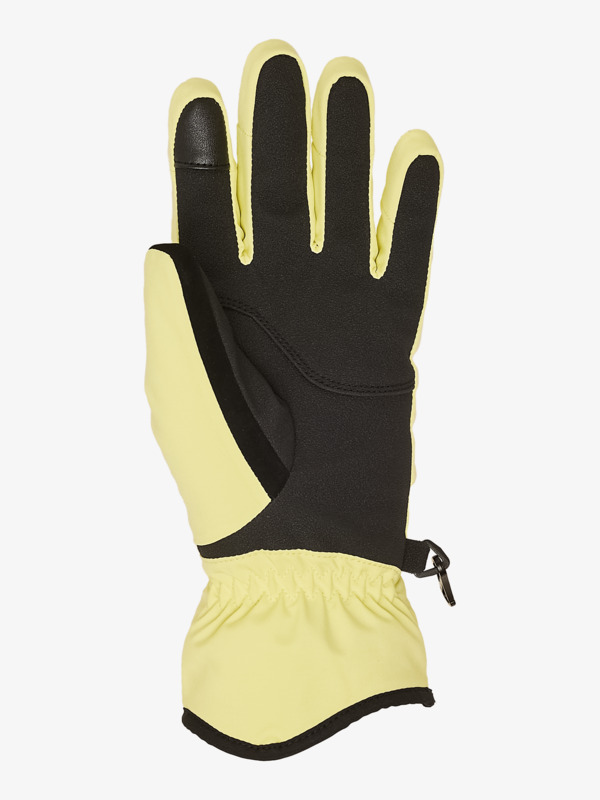 4 Freshfield - Guantes técnicos de snow para mujer Amarillo ERJHN03261 Roxy