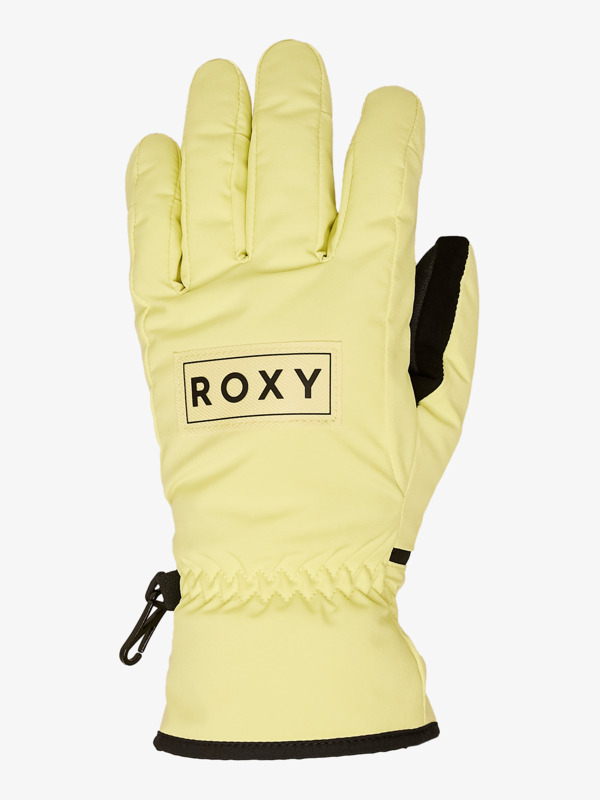 3 Freshfield - Guantes técnicos de snow para mujer Amarillo ERJHN03261 Roxy