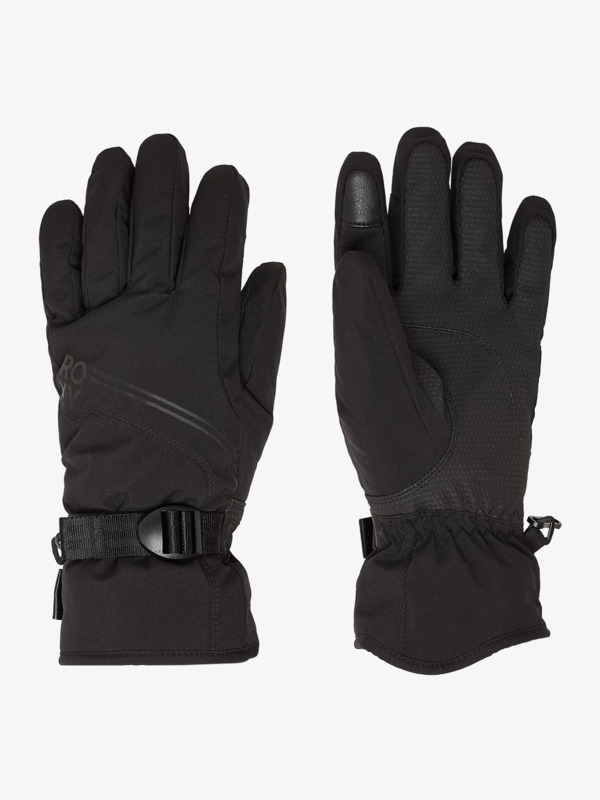 0 Gore Tex Fizz - Gants techniques ski/snowboard pour Femme Noir ERJHN03262 Roxy