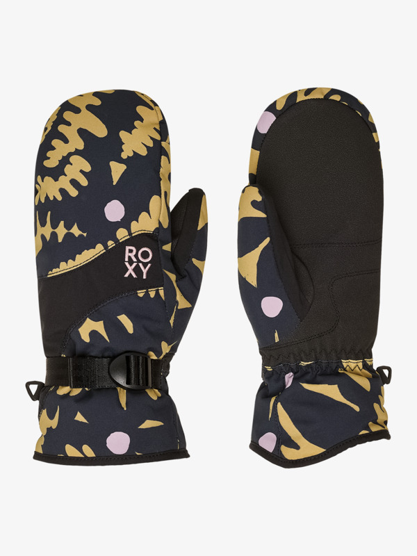 1 Roxy Jetty - Technical Snow Mittens for Women Beige ERJHN03266 Roxy