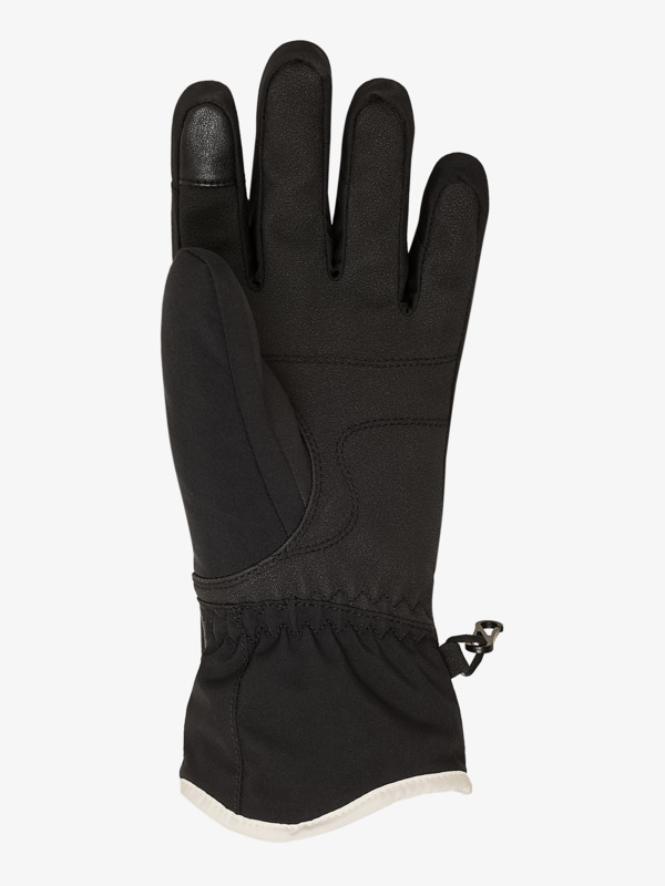 4 Roxy Jetty Solid - Gants techniques ski/snowboard pour Femme Noir ERJHN03267 Roxy