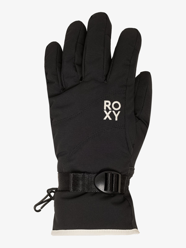 3 Roxy Jetty Solid - Gants techniques ski/snowboard pour Femme Noir ERJHN03267 Roxy