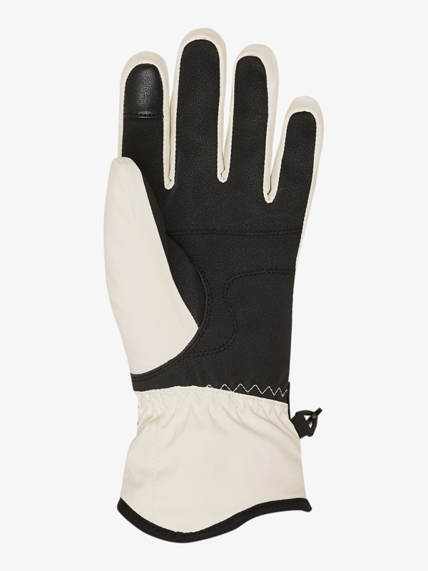 4 Roxy Jetty Solid - Guantes técnicos de snow para mujer Blanco ERJHN03267 Roxy
