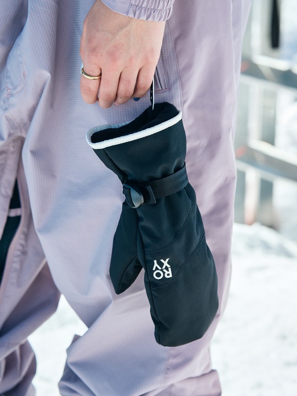 2 Roxy Jetty Solid - Meias técnicas de snow para mulher Preto ERJHN03268 Roxy