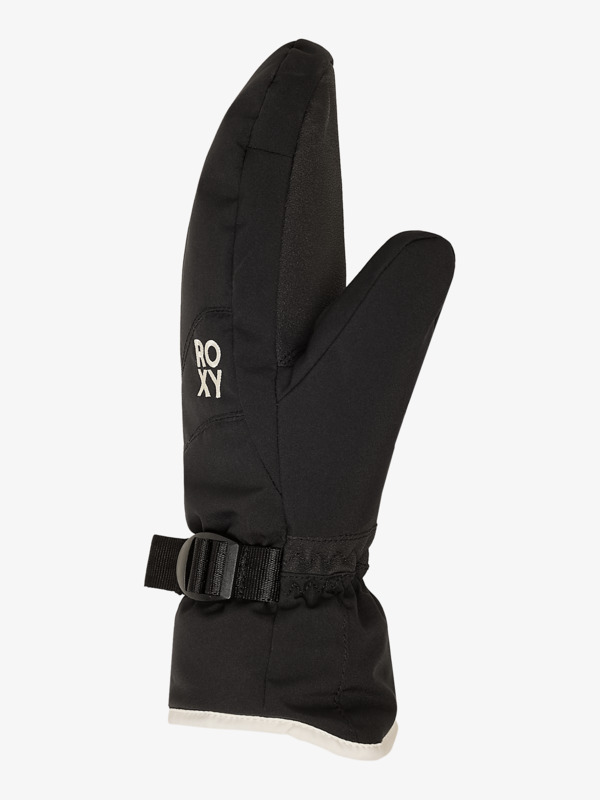 2 Roxy Jetty Solid - Manoplas técnicas de snow para mujer Negro ERJHN03268 Roxy