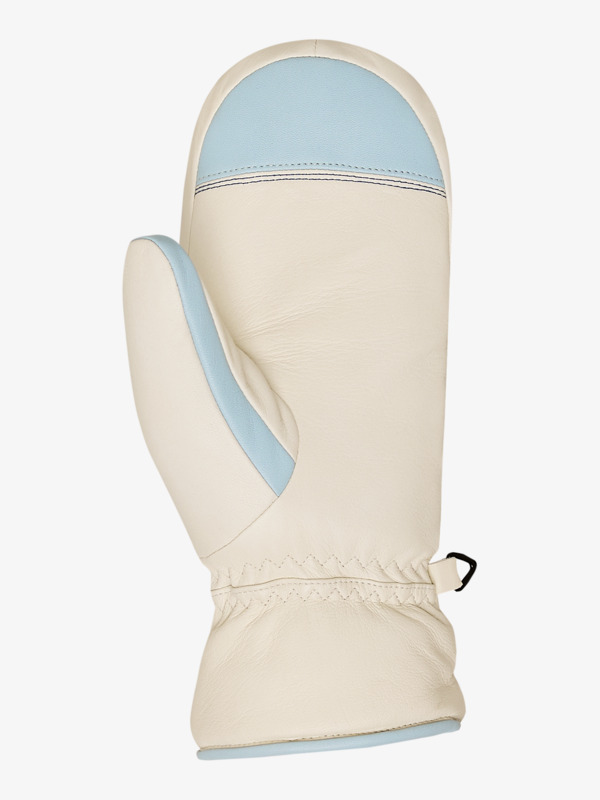 4 Chloe Kim Leather - Manoplas técnicas de snow para mujer Blanco ERJHN03270 Roxy
