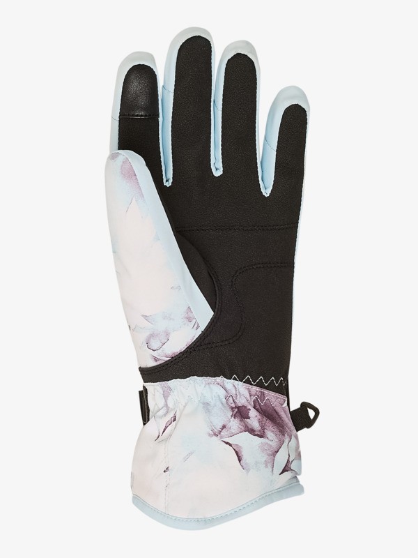 4 Roxy Jetty - Guantes técnicos de snow para mujer Azul ERJHN03271 Roxy