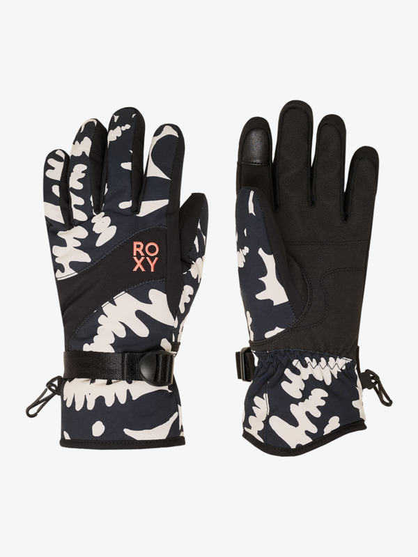 1 Roxy Jetty - Guantes técnicos de snow para mujer Negro ERJHN03271 Roxy