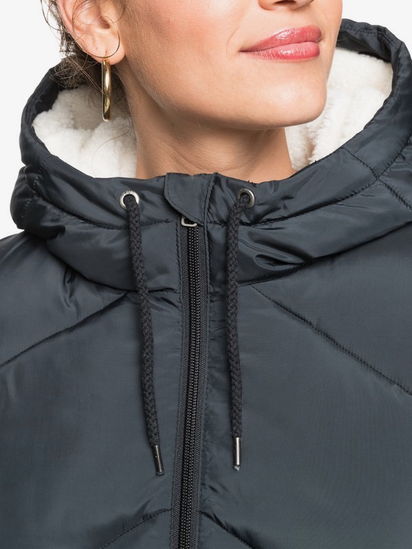 Waterproof womens puffer jacket best sale