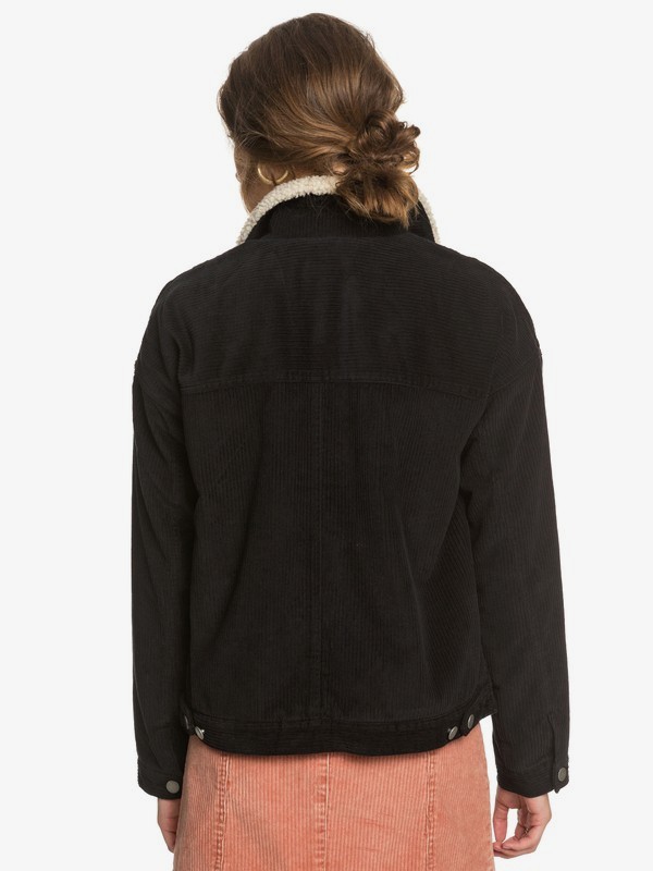 Good Fortune Veste trucker en velours cotele pour Femme Roxy