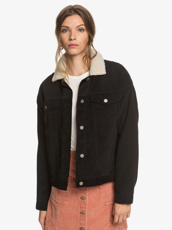 Womens corduroy trucker jacket hotsell