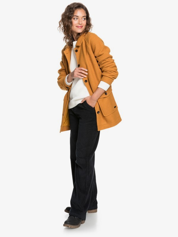 Womens wool look coat hotsell