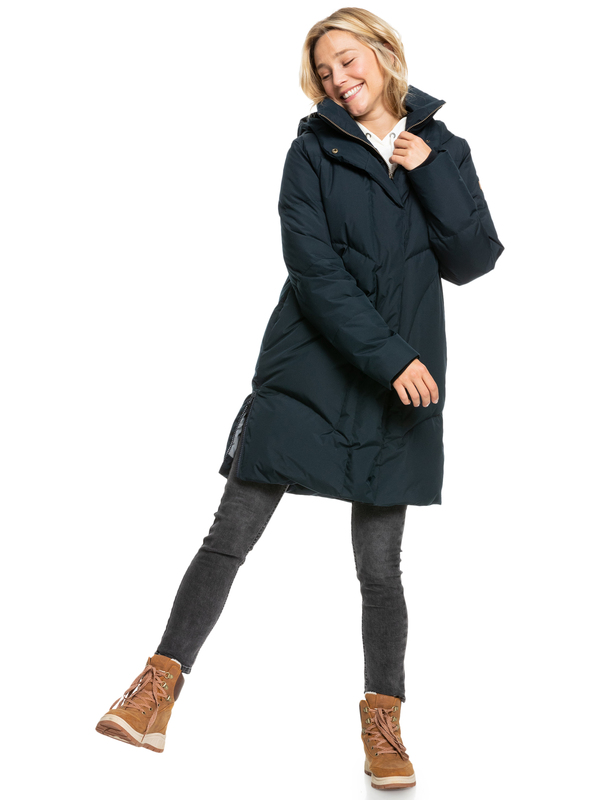 4 Abbie - Waterproof Jacket for Women Black ERJJK03427 Roxy