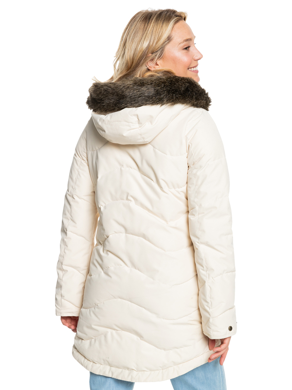 11 Ellie Warmlink - Wasserdichte Jacke für Frauen Beige ERJJK03429 Roxy