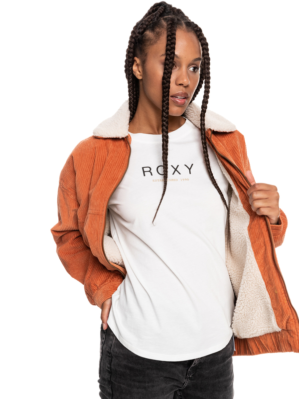 3 Ready To Go - Chaqueta de Pana para Mujer  ERJJK03470 Roxy