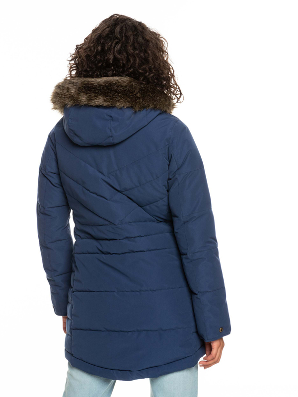 11 Ellie WarmLink - Veste chaude à capuche pour Femme  ERJJK03503 Roxy