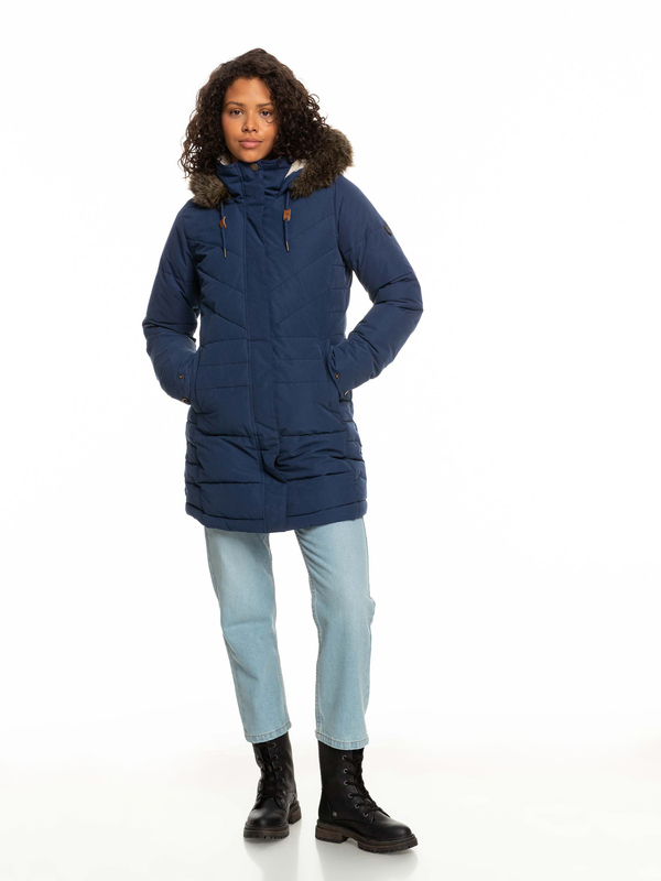 10 Ellie WarmLink - Veste chaude à capuche pour Femme  ERJJK03503 Roxy