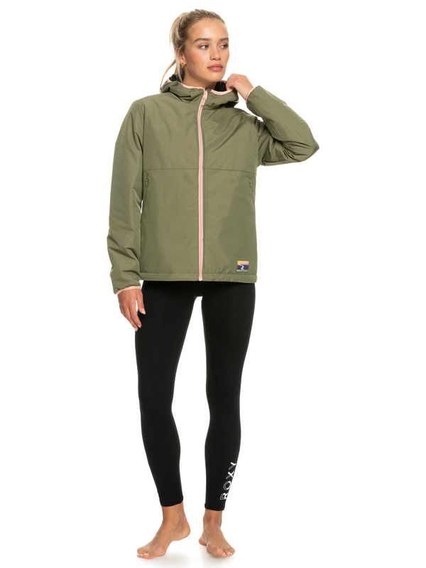 8 Every Move You Make - Reversible Waterproof Jacket for Women  ERJJK03506 Roxy