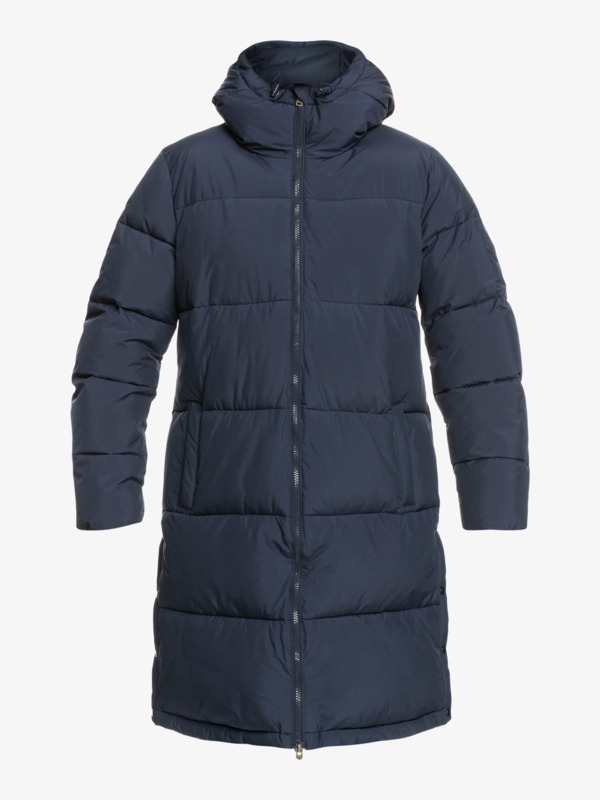 6 Test Of Time - Doudoune à capuche pour Femme Bleu ERJJK03513 Roxy