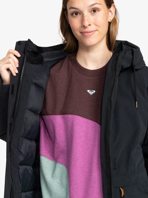 3 Dawn View - Technical Winter Parka Jacket for Women  ERJJK03553 Roxy