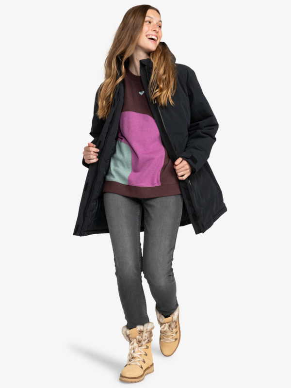 7 Dawn View - Technical Winter Parka Jacket for Women  ERJJK03553 Roxy