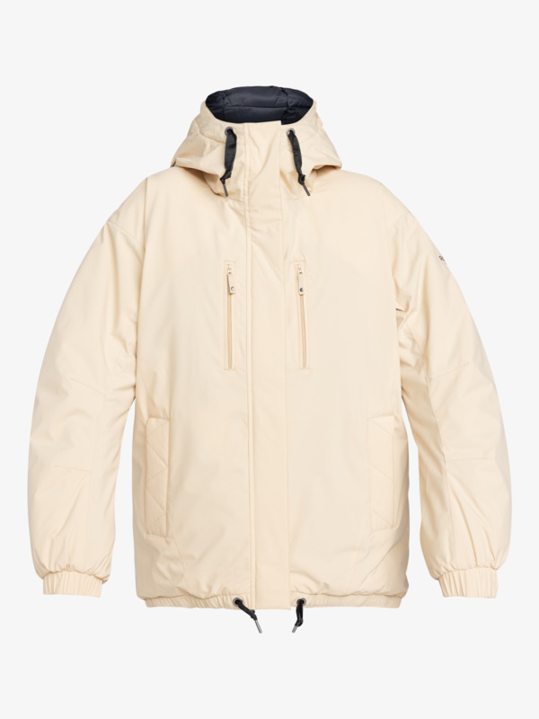 11 Lofty Cloud - Isolierte Jacke für Frauen Beige ERJJK03593 Roxy