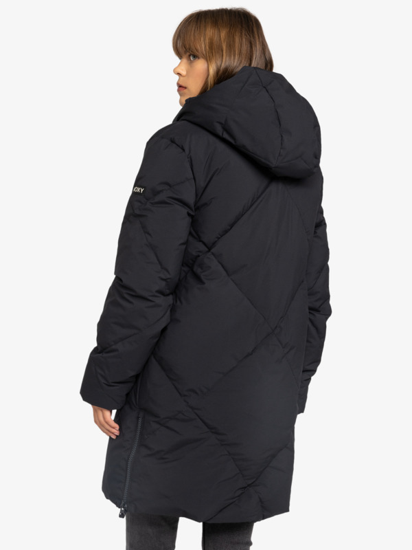 12 Abbie - Isolierte Jacke für Frauen Schwarz ERJJK03594 Roxy