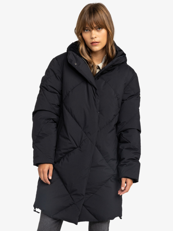 6 Abbie - Isolierte Jacke für Frauen Schwarz ERJJK03594 Roxy