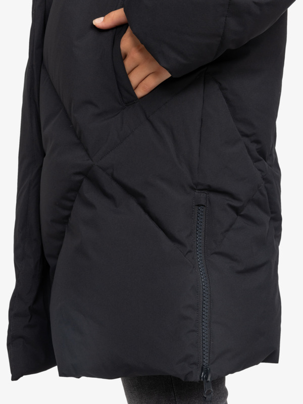 10 Abbie - Isolierte Jacke für Frauen Schwarz ERJJK03594 Roxy