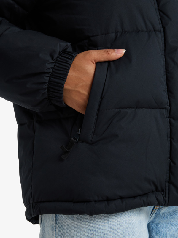 13 Uplands - Isolierte Jacke für Frauen Schwarz ERJJK03595 Roxy