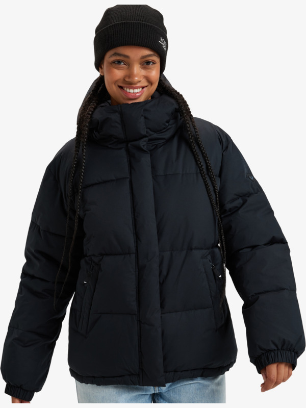 6 Uplands - Isolierte Jacke für Frauen Schwarz ERJJK03595 Roxy