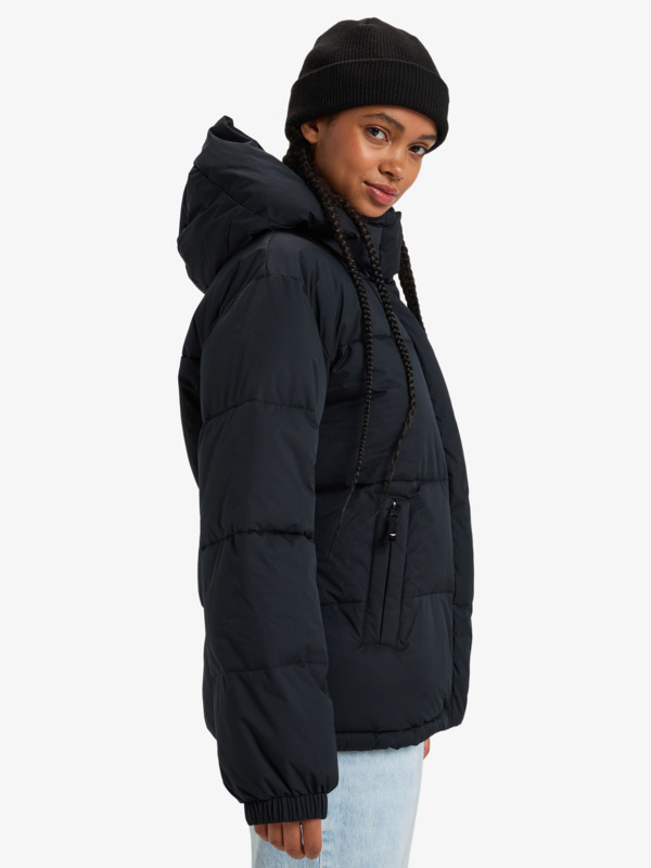 7 Uplands - Isolierte Jacke für Frauen Schwarz ERJJK03595 Roxy