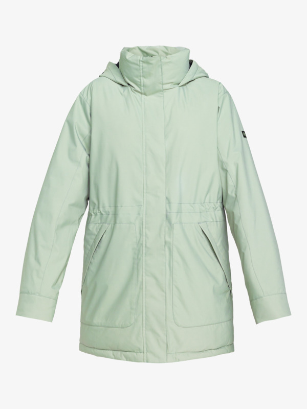 15 Serena - Parka para Mulher Verde ERJJK03596 Roxy