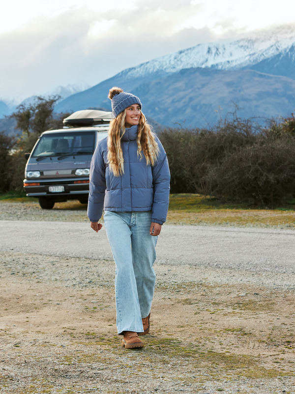 4 Winter Rebel - Chaqueta con aislante para Mujer Azul ERJJK03598 Roxy