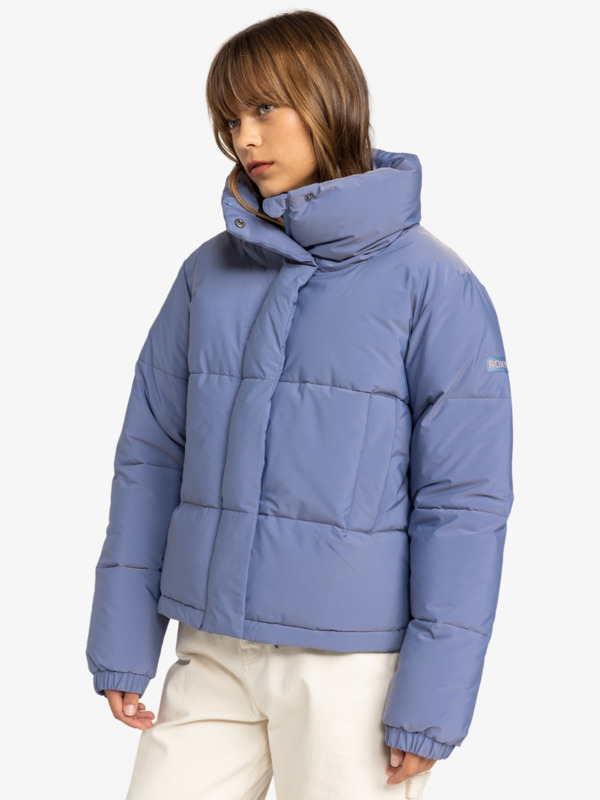 7 Winter Rebel - Casaco com isolamento térmico para Mulher Azul ERJJK03598 Roxy